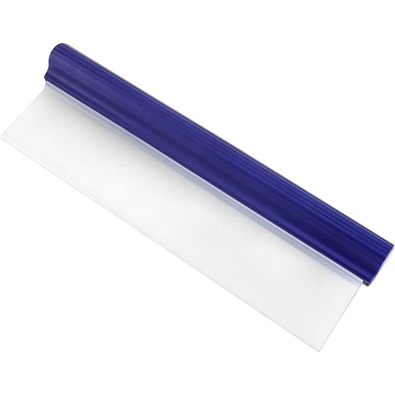 Gogcaro Water Car Squeegee,12 inch Flexible Water Silicone Window Squeegee for Car Or Home Use, Blue