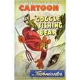 thumbnail image 1 of Goggle Fishing Bear Movie Poster Print (27 x 40), 1 of 1