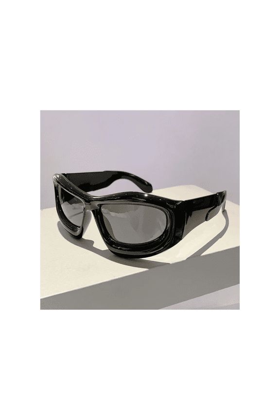 Goggles-Style Wraparound Sunglasses - UV400 Protective Eyewear