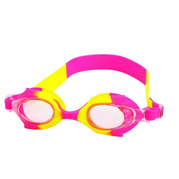 Goggles Swimming Adult , Kids Swim Goggles for Boys and Girls, Straps Eye Seal, Goggles Swimming Youth Teen Kids(Red)