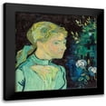 thumbnail image 1 of Gogh, Vincent van 12x12 Black Modern Framed Museum Art Print Titled - Adeline Ravoux, 1 of 5
