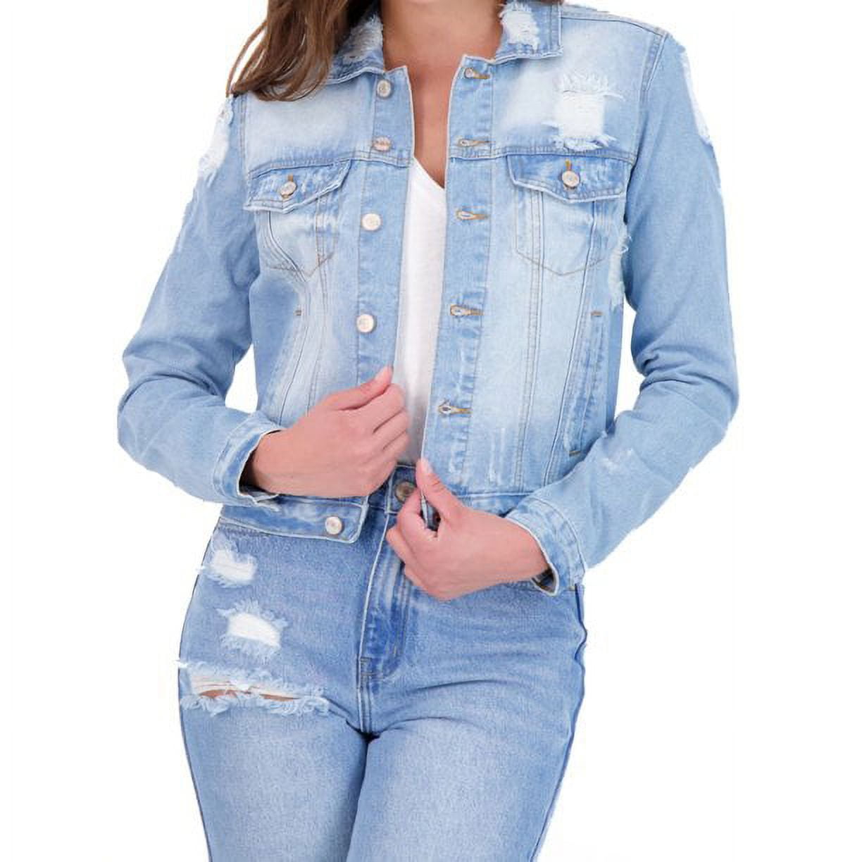 Juniors destructed sale jeans