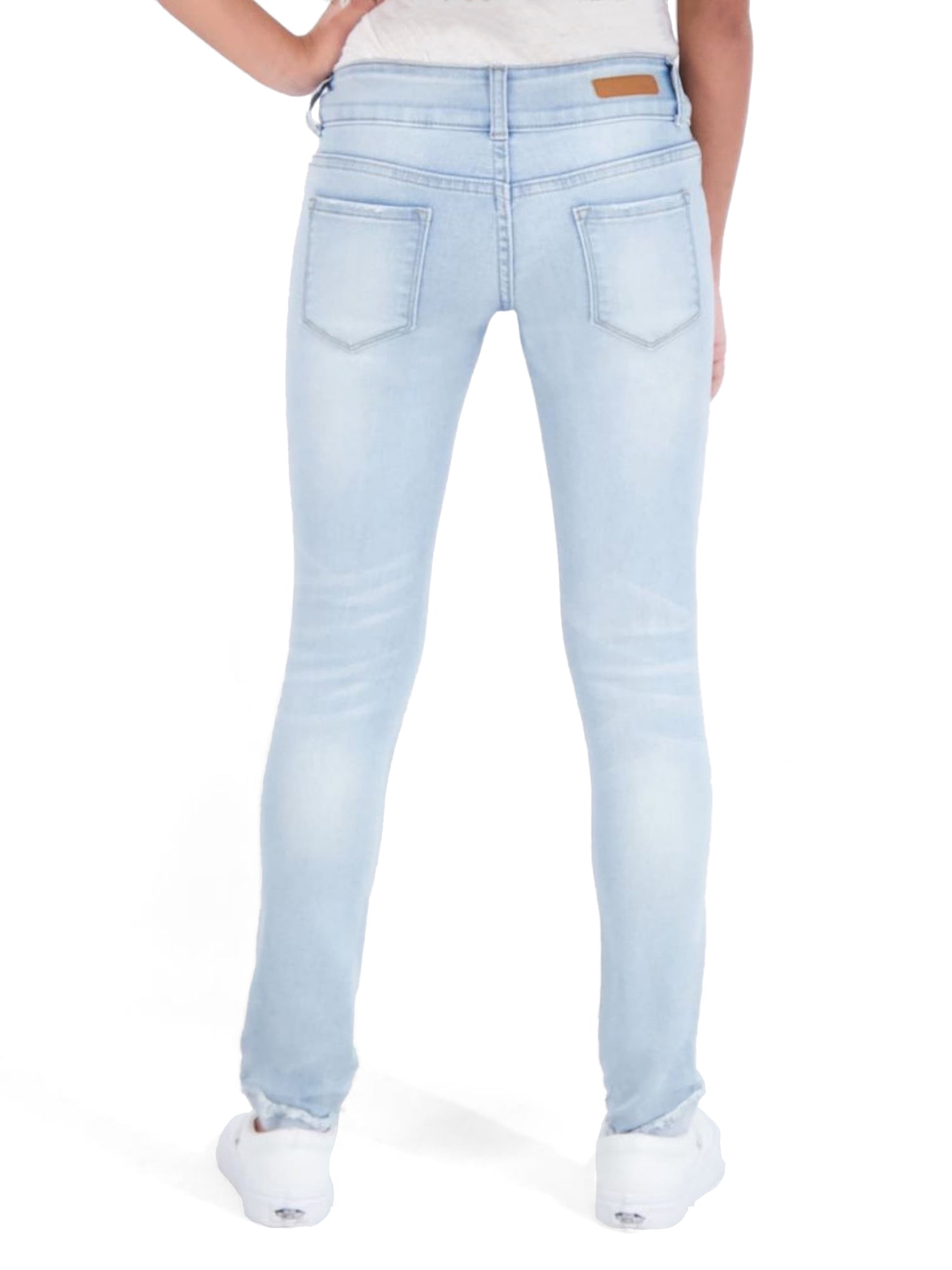 Gogo Star Girls Destroyed 2Button Skinny Jeans, Sizes 716