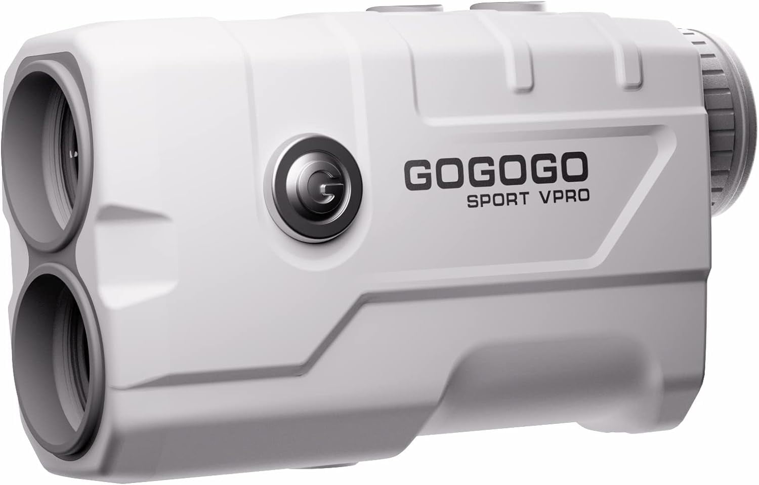 Gogogo Sport Vpro Golf Rangefinder Rechargeable 900 Yards Range Finder with Slope Switch, Built-in Magnet GS19B-W