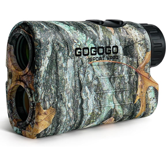Gogogo Sport Vpro Red Display Rangefinder for Hunting 1200 Yards 6X Range Finder with Horizontal Distance