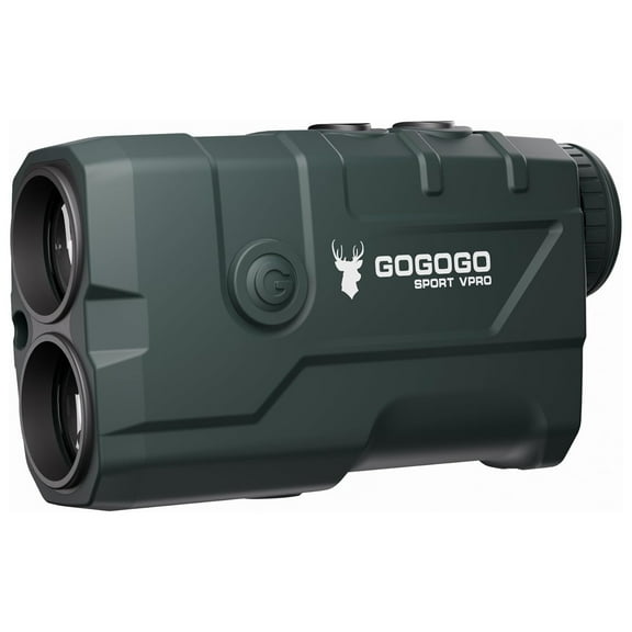 Gogogo Sport Vpro Rechargeable Hunting Rangefinder 1200 Yards with Tripod Hole, Red Display