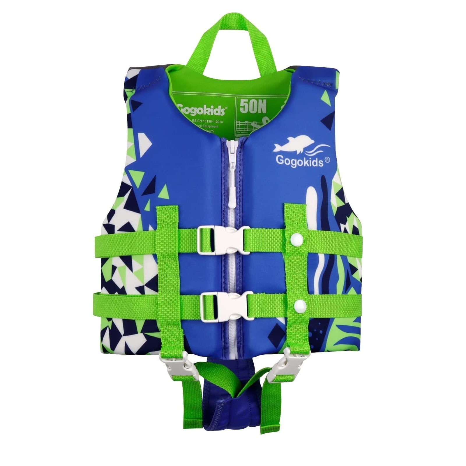 Gogokids Kids Swim Jacket Life Vest Toddler Float Swimsuit with ...