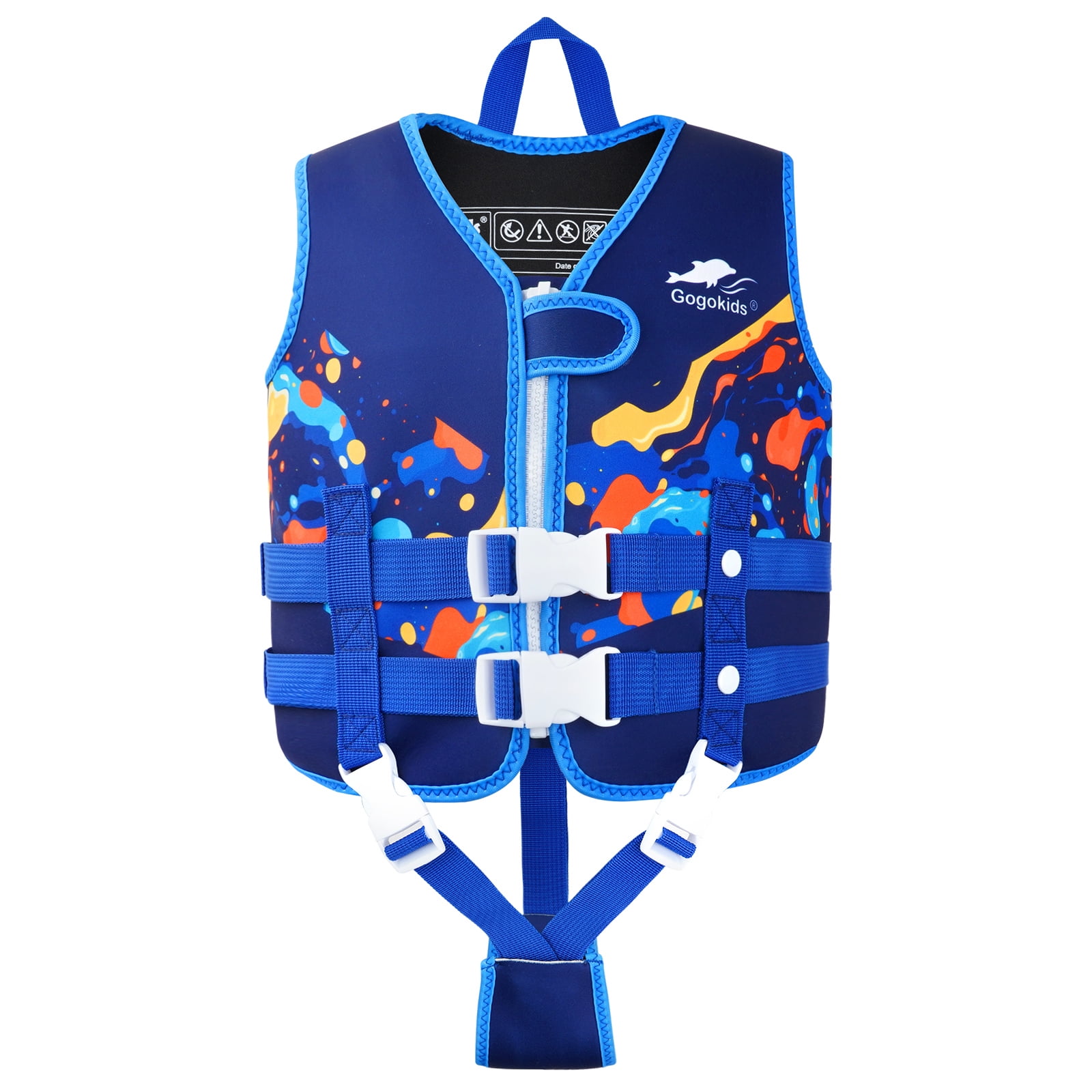 Gogokids Kids Swim Vest Life Jacket,Toddler Float Swimsuit Buoyancy