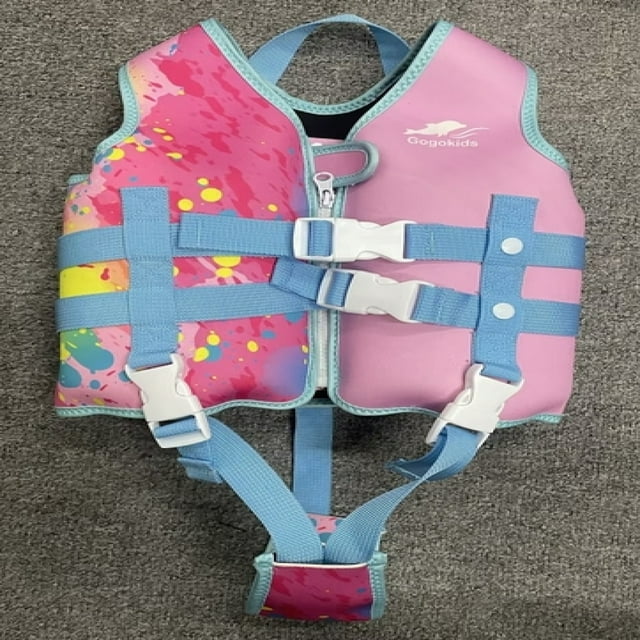 Gogokids Kids Swim Vest Life Jacket,Toddler Float Swimsuit Buoyancy