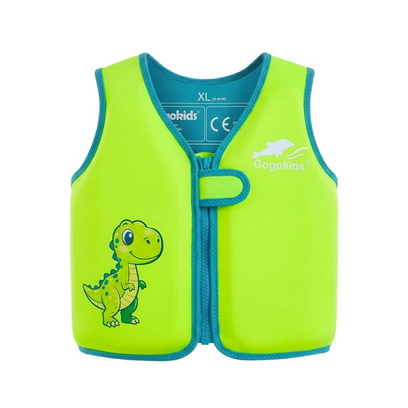 Gogokids Kids Swim Vest Life Jacket,Toddler Learn to Swim Floatation Jackets Training Vest,Swimming Aids Jacket,Ideal for Swimming Learning
