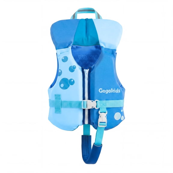 Gogokids Kids Swim Vest Life Jacket Toddler20-50 Lbs,Kids Float Jacket with Adjustable Straps for 1-6 Years Children Boys & Girls Swimming Aid for Pool,Beach & Boat