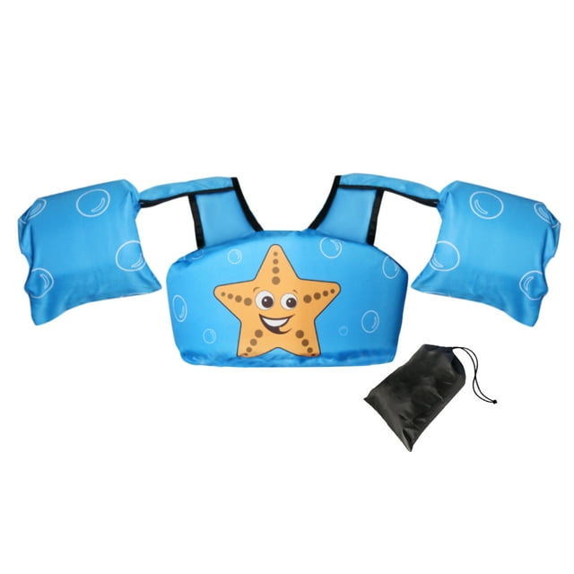 Gogokids Kids Swim Vest,Toddler Floaties Arm Wings Life Jacket Vest Training Swimsuit with