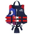 thumbnail image 1 of Gogokids Kids Swim Vest Toddler Life Jacket Flotation Buoyancy Swimsuit with Adjustable Safety Strap,Swim Jacket Pool Vest Learn to Swim for Children 20-70Lbs, Age 1-9 Years,Blue, 1 of 10