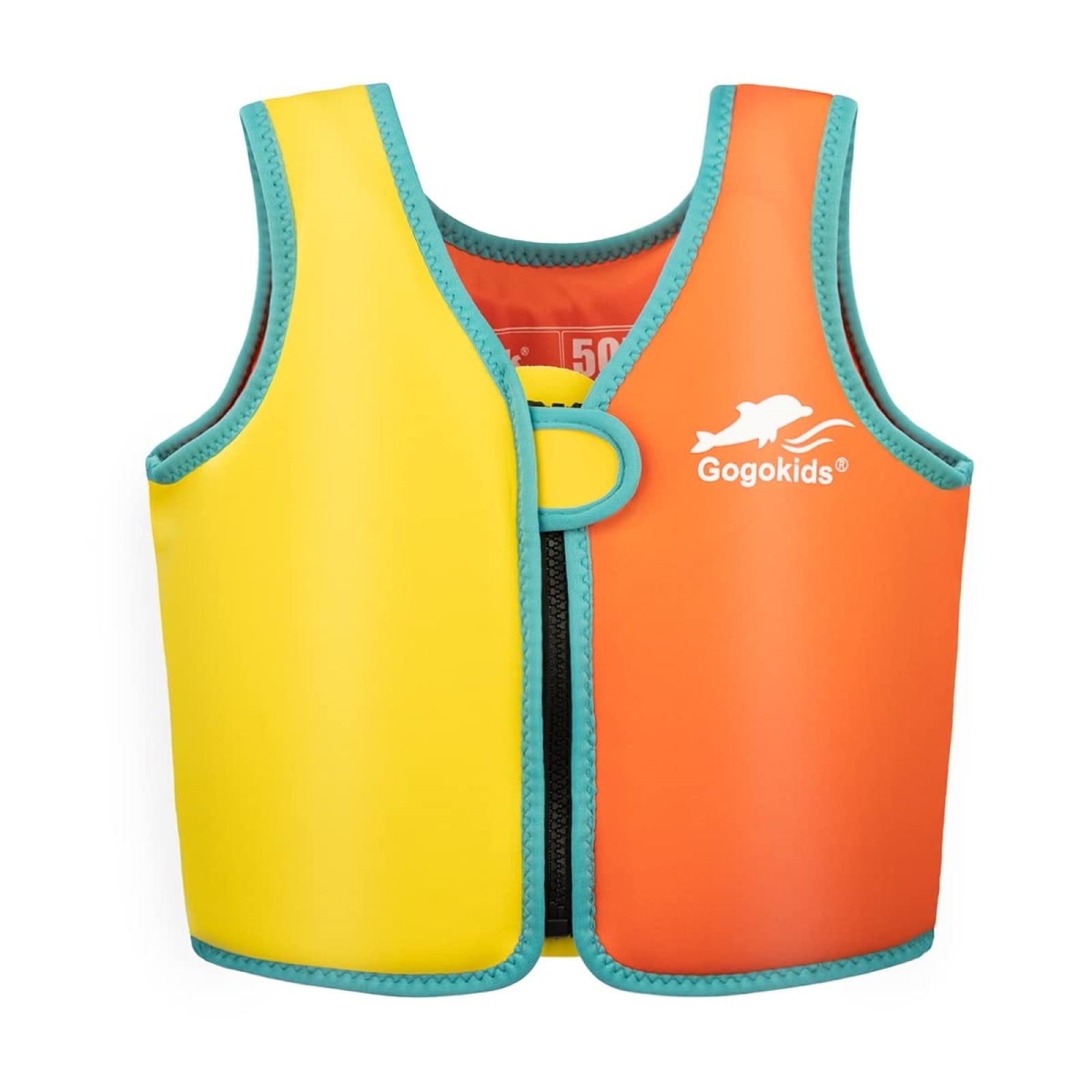 Gogokids Kids Swim Vest Life Jacket-Toddler Flotation Buoyancy Trainer Vests Swimming Aid Jacket for Boys/Girls Age 2-8 Years