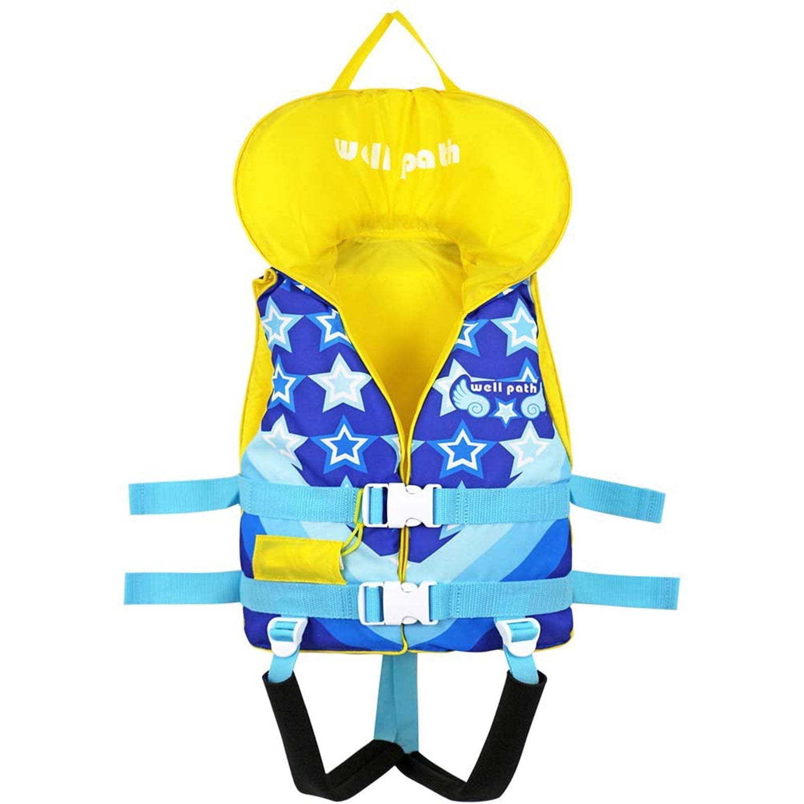 Gogokids Life Jacket Swim Float Vest Boys Girls Heads-Up Flotation ...