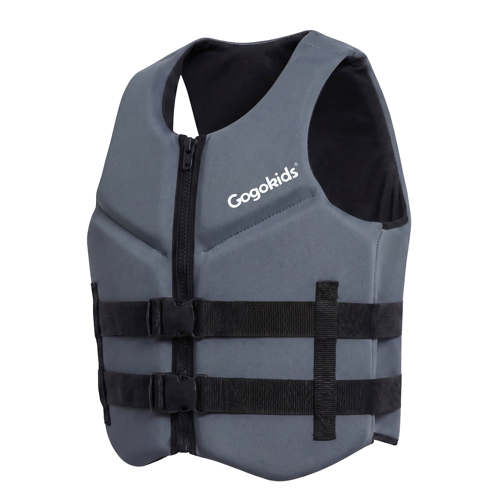 Gogokids Life Jacket Swim Vest for Adult Women men,Foldable Buoyancy Vest with Dual Buckle,Float Jacket for Boating,Kayaking,Swimming,Paddle and Fishing