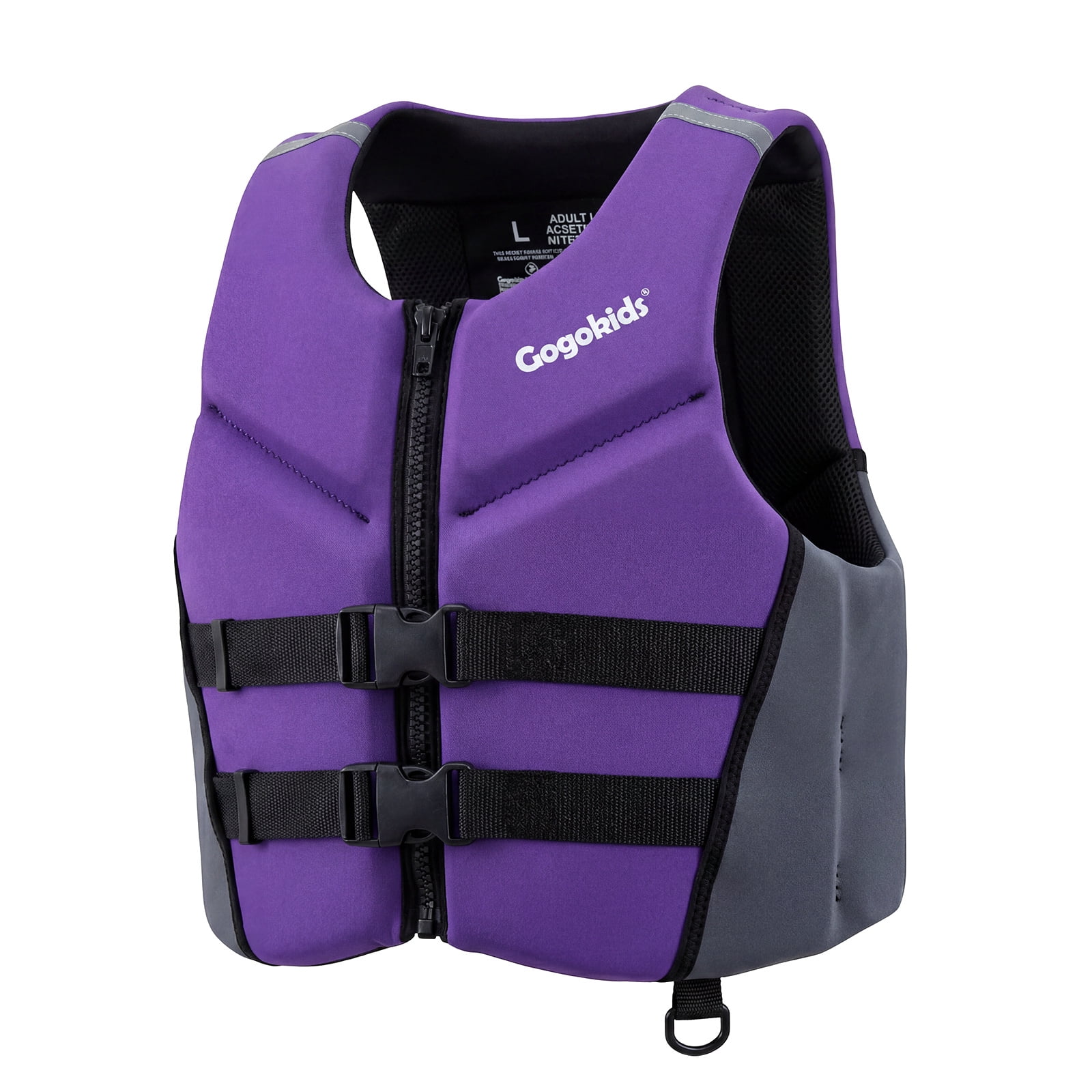 Gogokids Life Jacket Swim Vest for Adult Women men,Foldable Buoyancy Vest with Dual Safety Straps,Float Jacket for Boating,Kayaking,Swimming,Paddle and Fishing