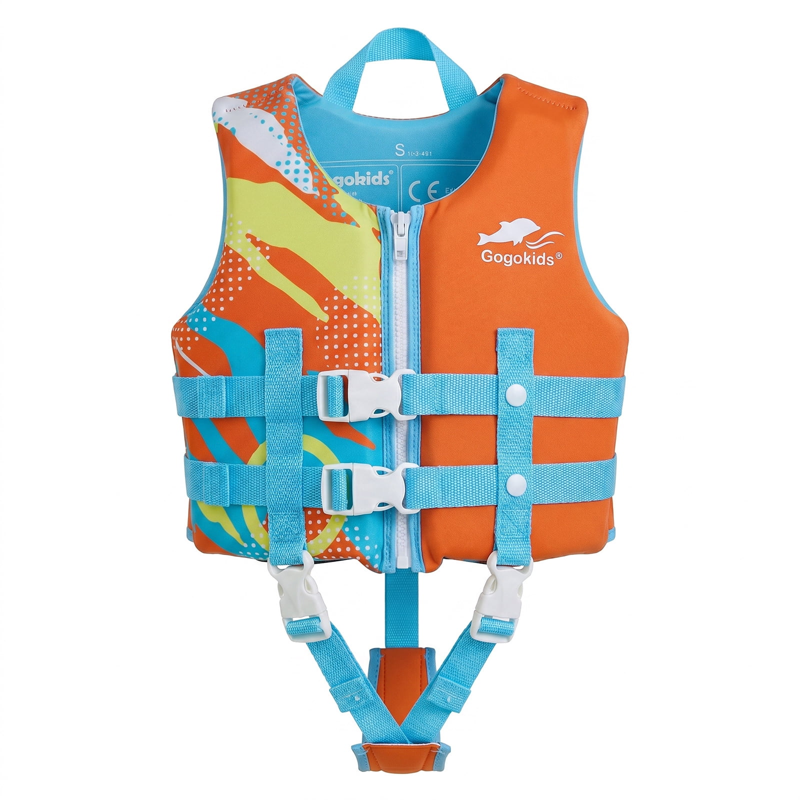Gogokids Kids Swim Vest, Life Jacket Flotation Aid, Adjustable