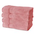thumbnail image 1 of Gogreen 100% Cotton 4-Pack Bath Towel Sets of 4, Bath Towel Highly Absorbent Towels for Bathroom, Gym, Hotel (Pink Coral), 1 of 8