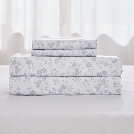 Gogreen 3PC Deep Pocket Twin Sheet Set Fit 14", Breathable Microfiber Super Soft Twin Size Sheet Set, Luxury Hotel Style Home Decor Twin Bed Sheet Set, Gift for Women, Men