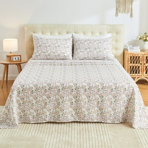 Gogreen 3PC Deep Pocket Twin Sheet Set Fit 14", Breathable Microfiber Super Soft Twin Size Sheet Set, Luxury Hotel Style Home Decor Twin Bed Sheet Set, Gift for Women, Men