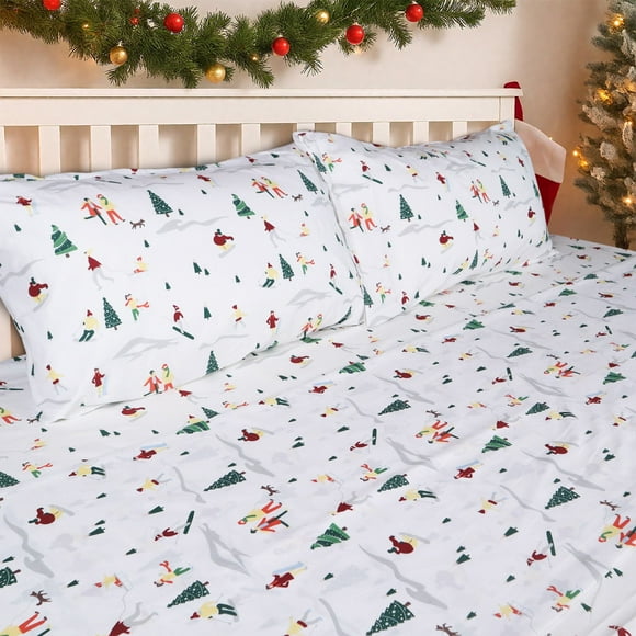 Gogreen 3PC Deep Pocket Twin Sheet Set Fit 16", Breathable Microfiber Super Soft Twin Size Sheet Set, Luxury Hotel Style Home Decor Twin Bed Sheet Set, Gift for Women, Men