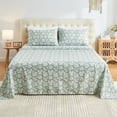 thumbnail image 1 of Gogreen 4PC Deep Pocket Full Sheet Set Fit 14", Breathable Microfiber Super Soft Full Size Sheet Set, Luxury Hotel Style Home Decor Full Bed Sheet Set, Gift for Women, Men, 1 of 12