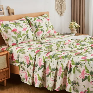 King size flamingo cheapest sheets