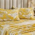 thumbnail image 1 of Gogreen 100% Cotton 3PC Deep Pocket Twin XL Sheet Set Fit 16", Breathable Super Soft Twin XL Size Sheet Set, Luxury Hotel Style Home Decor Twin XL Bed Sheet Set, Gift for Women, Men, 1 of 11