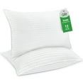 thumbnail image 1 of Gogreen Bed Pillows for Bed Queen Size Extra Firm Pillows, Set of 12, Hotel Quality Pillow Insert for Back, Stomach or Side Sleepers, 20 x 30 Inches, 1 of 9