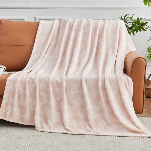 Gogreen Cozy Blanket Printed Blanket Throw Blanket - 300 GSM Fleece Blanket Throw Size Blanket for Home Decoration, Ultra Soft Blanket Microfiber Throw Blanket (Throw - 50" x 60")