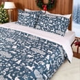 thumbnail image 1 of Gogreen Luxury 100% Cotton Twin Duvet Cover Floral, Soft & Breathable 2 Pieces Twin Bedding Sets, Pattern Twin Comfy Duvet Cover, with Zipper Closure, Includes 1 x Pillowcase, 1 x Duvet Cover, 1 of 9