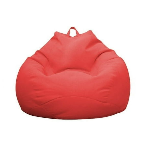 Gogreen Stuffed Animal Storage Bean Bag Chair Cover (No Filler) For Kids and Adults Pets Dogs Cats Lazy Beds Soft Premium Corduroy Stuffable Bean Bag For Organizing Children Plush Toys or Memory Foam