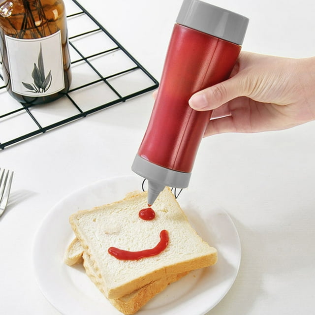 Gogusuu Clearance Sale Condiment Squeezing Bottles 11 Ounces With Flip