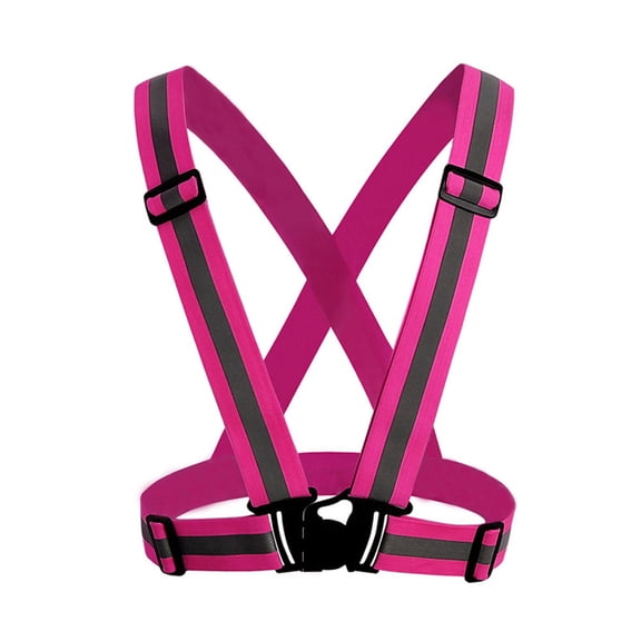Gogusuu Sports Safety Equipment,Outdoor Sports Protection, Summer Sales,Visibility Neon Vest Reflective Belt Vest Fit for Running Cycling Sports