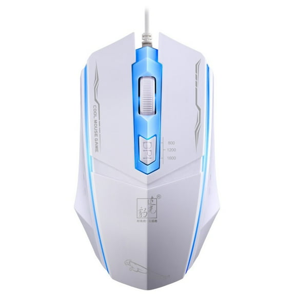 Gogusuu Wireless Mouse,Back To School Sale Items, Light Leopard 199 Wired USB Photoelectric Light Game Mouse Computer Home