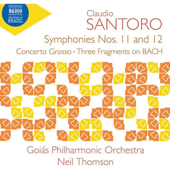 Goias Philharmonic Orchestra - Symphonies Nos. 11 & 12 Concerto Grosso Three Fragments on Bach - Music & Performance - CD