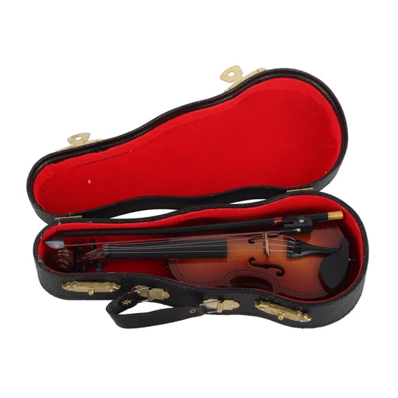 Goick Mini Violin Model-Mini Music Accessories Made Wood and Painted Surface Treatment