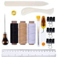 Goiio 19 Pieces Bookbinding MMF7 Kit Starter Tools Set Bone Folder
