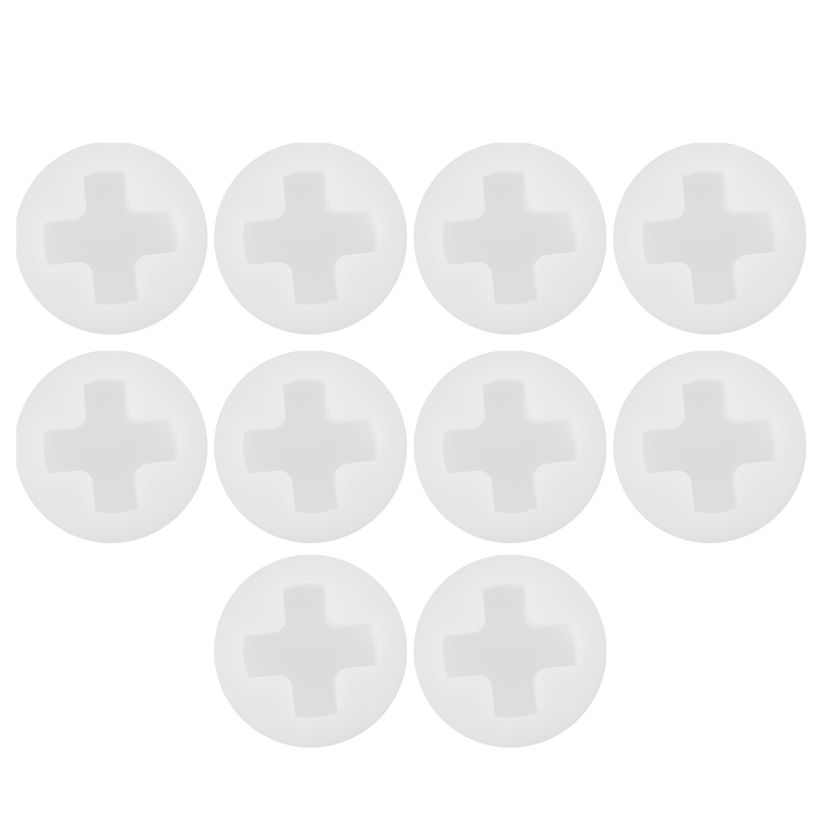 Goilinor 10 pcs Upper Gallon Drum Hole Caps Sealing Gallon Jug Lids