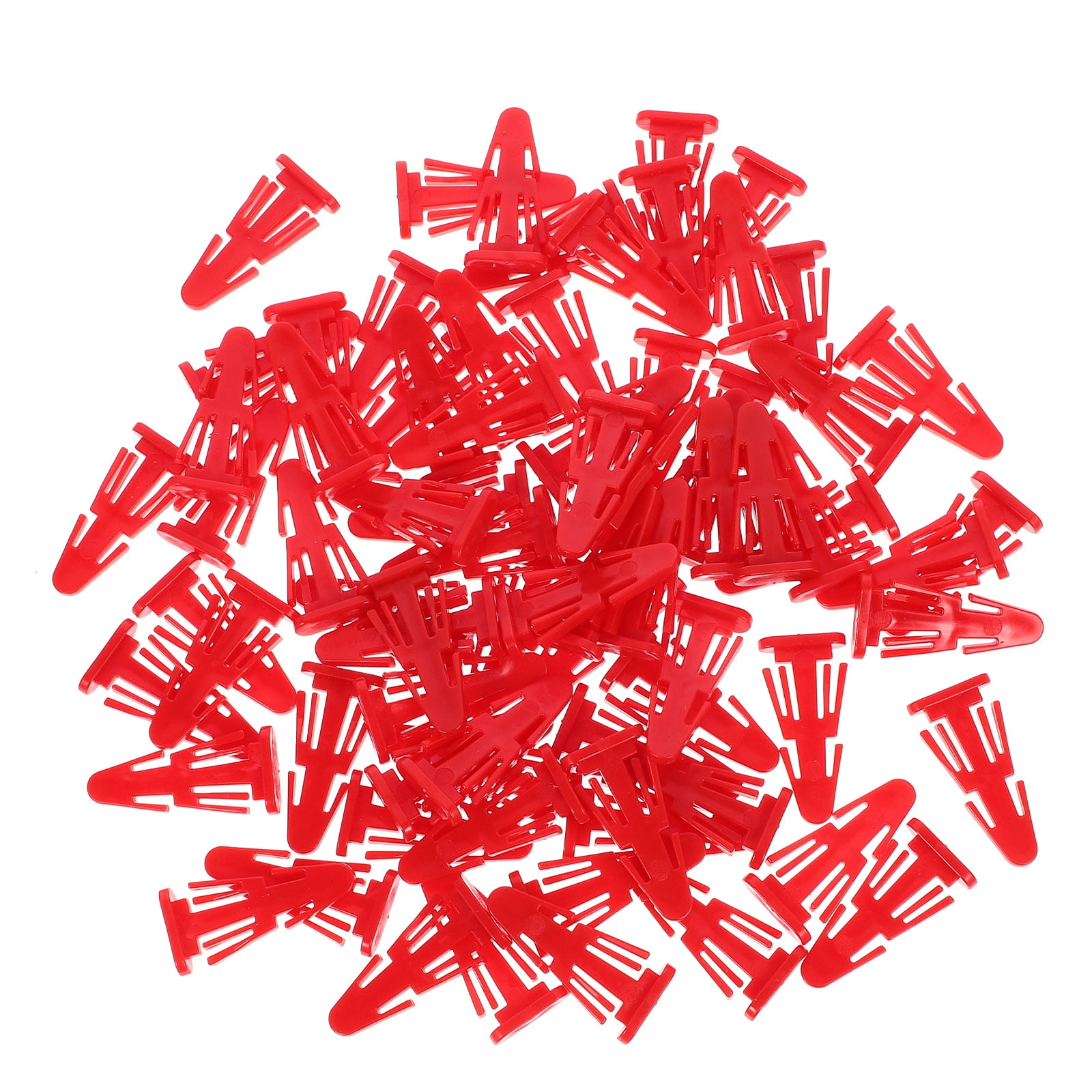 Goilinor 100pcs Trash Can Lid Hinged Pin Replacement Dust Bin Cover