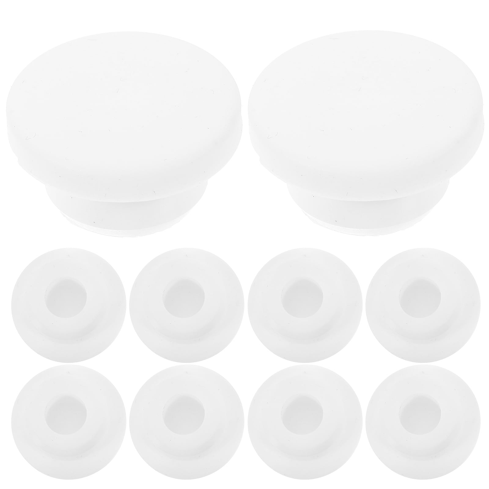 Goilinor 10pcs Bathtub Overflow Ring Covers Wash Basin Sink Hole Cover ...