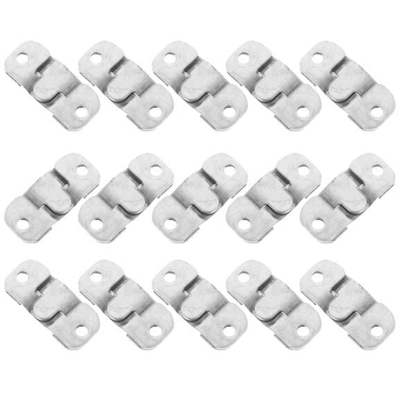 LEORX 15 Pairs Heavy Duty Picture Hangers Interlocking Photo Frame Hooks for Home Decoration