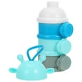 Goilinor 1Pc 3 Layers Milk Powder Box Cat Milk Powder Dispenser Baby