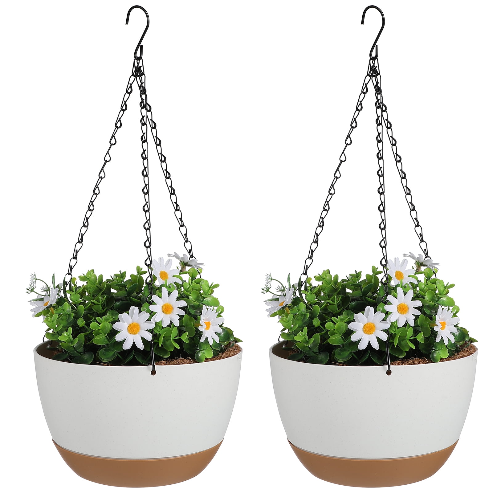 Goilinor 2 Set Hanging Plant Holders Hanging Planters Hanging Pot