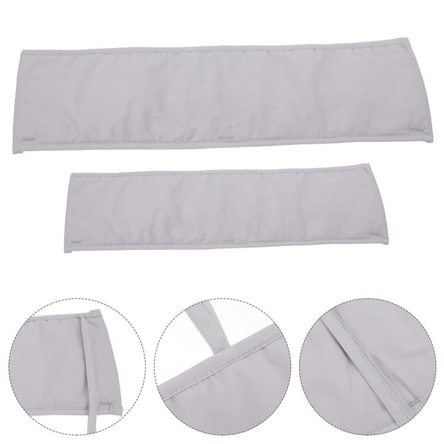 Goilinor 3pcs Crib Rail Guard Rail Cover AntiCollision Wrap Bed Rails