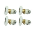 Goilinor 4 Pcs 28mm Shower Glass Sliding Door Hanging Wheel Roller