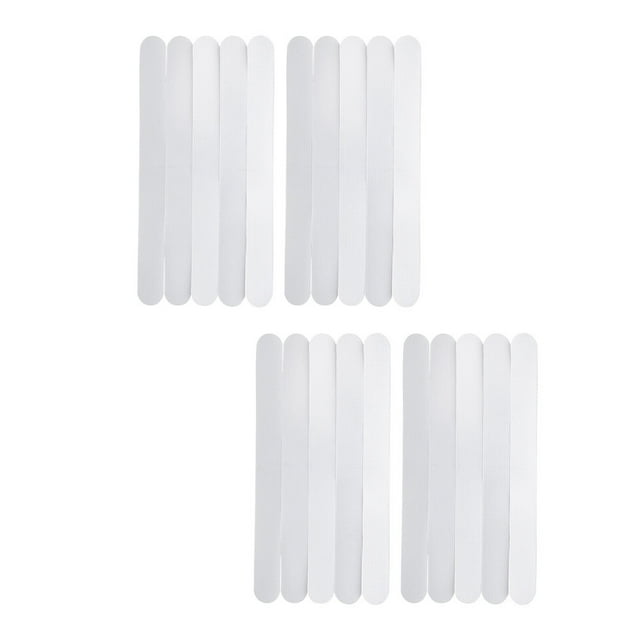 Goilinor 4 Sets of Waterproof Bathing Floor Antislip Strips Nonslip