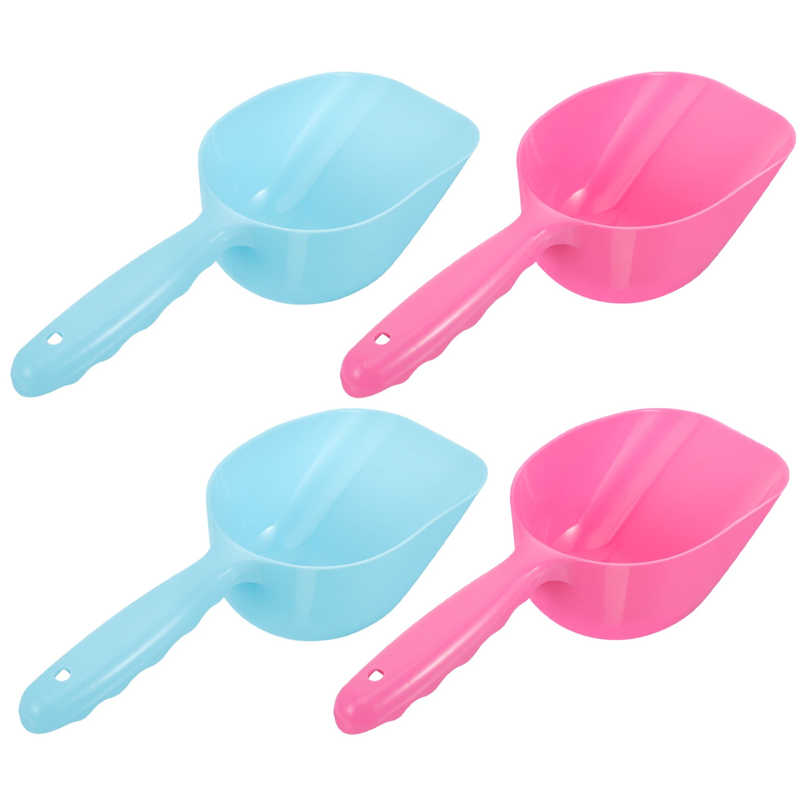 Goilinor 4pcs Outdoor Digging Beach Shovels Small Garden Shovels