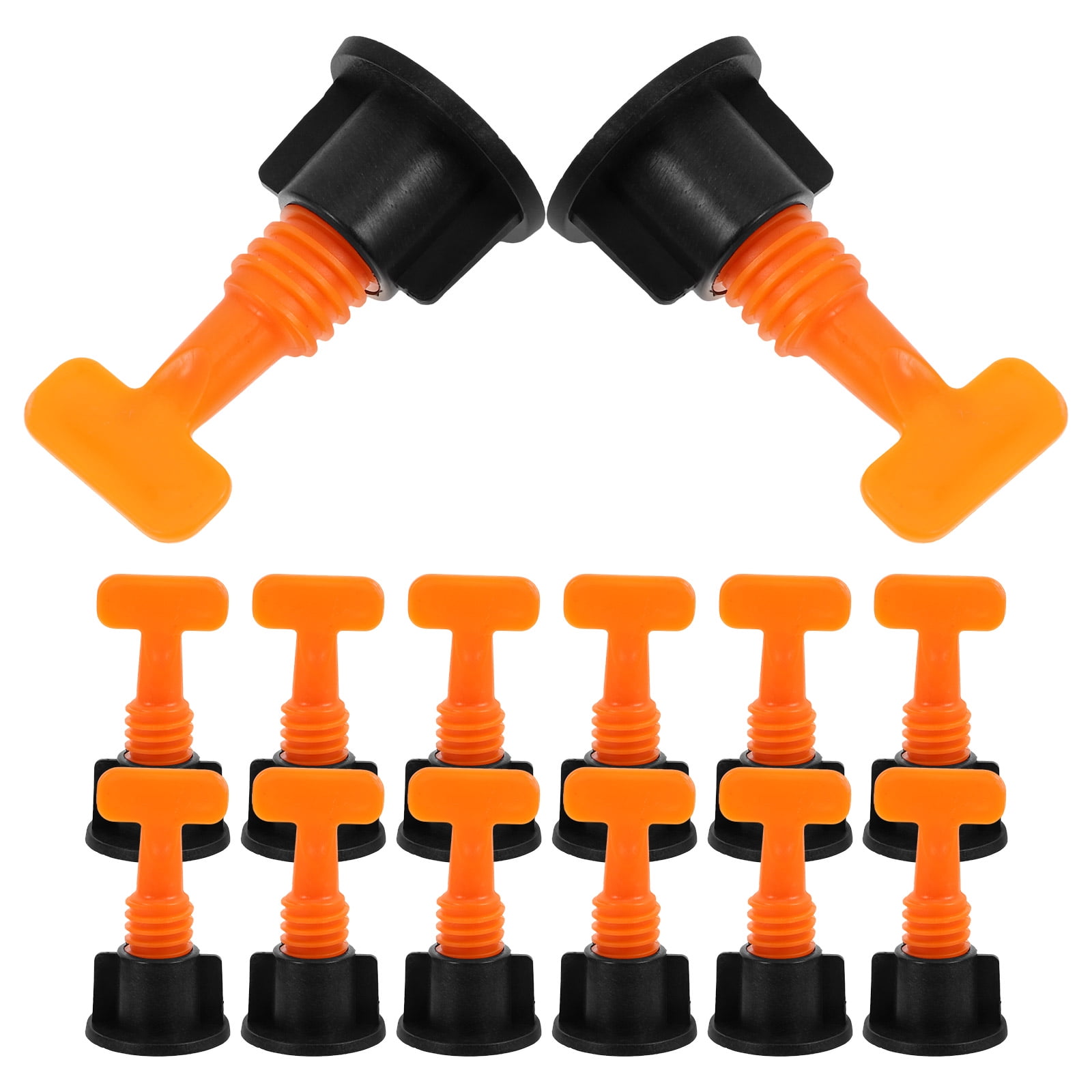 Goilinor 50 Sets Tile Leveling System Portable Tile Levelers for